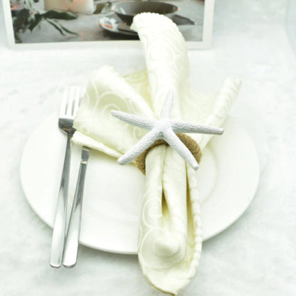 Starfish Napkin Ring Set of 4 HejK.com Marketplace LLC