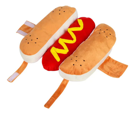 Disfraz de Perro Caliente de Halloween para Mascotas