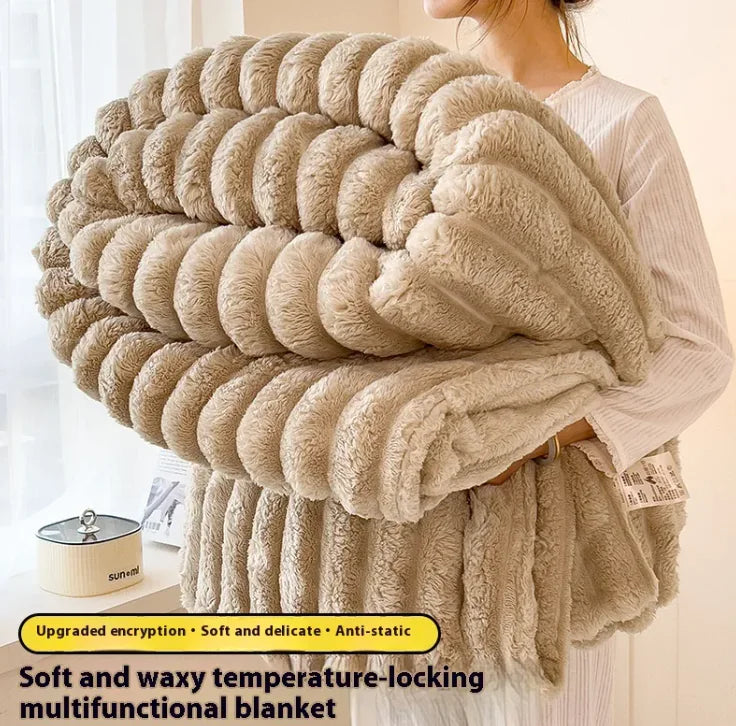 Thickened Velvet Nap Blanket WEM Support (www.WEM.support)