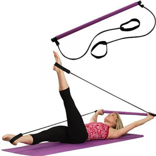 Yoga Elastik Gymnastikstab WEM Support (www.WEM.support)