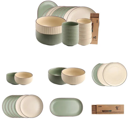 Tableware Bowl And Dish Set