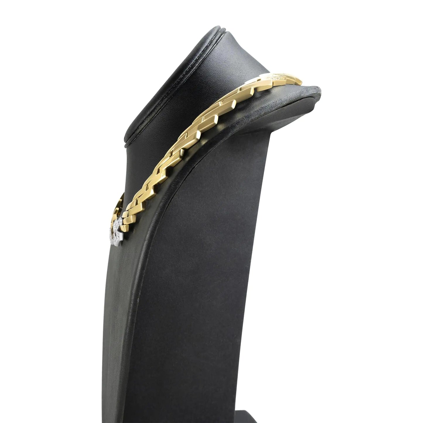 14k Yellow Gold 2 3/4 Cttw Pave Diamond Miami Cuban Curb Link Chain 16" Necklace (H-I Color, SI1-SI2 Clarity) WEM Support (www.WEM.support)