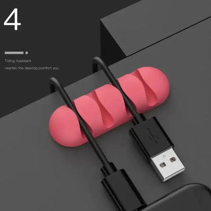 Wire Organizer Cord Management Clip WEM Support (www.WEM.support)