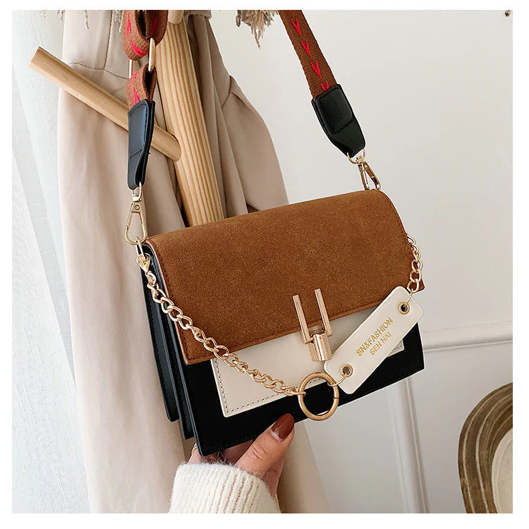 Women's Sleek Frost Square Shoulder Bag WEM Support (www.WEM.support)