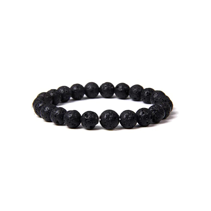 Tiger Eye & Agate Beaded Stretch Bracelet WEM Support (www.WEM.support)