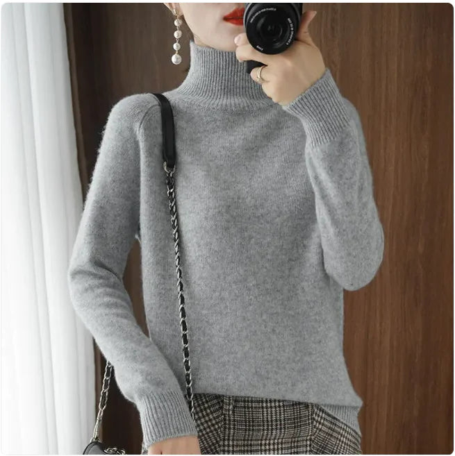 Stand Collar Pullover Sweater WEM Support (www.WEM.support)
