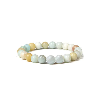 Tiger Eye & Agate Beaded Stretch Bracelet WEM Support (www.WEM.support)