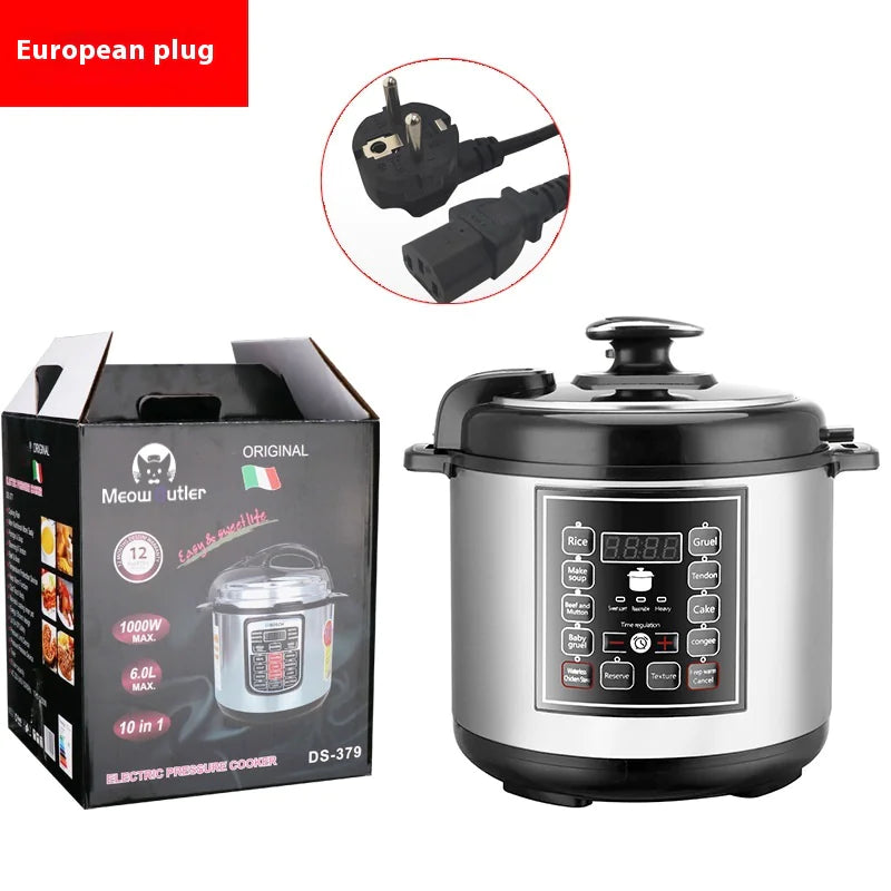 5L Pressure Cooker Multi-function Intelligent Reservation Timing Rice Cooker Household HejK.com Marketplace LLC