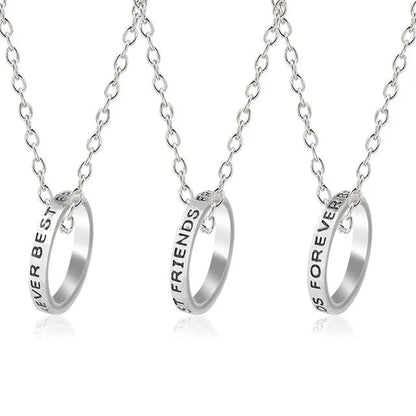 Star Moon Best Friend Pendant Necklace Set WEM Support (www.WEM.support)