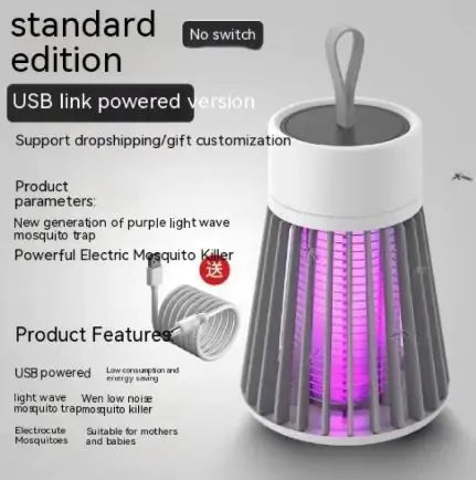 Lâmpada Mata-Mosquito USB Elétrica