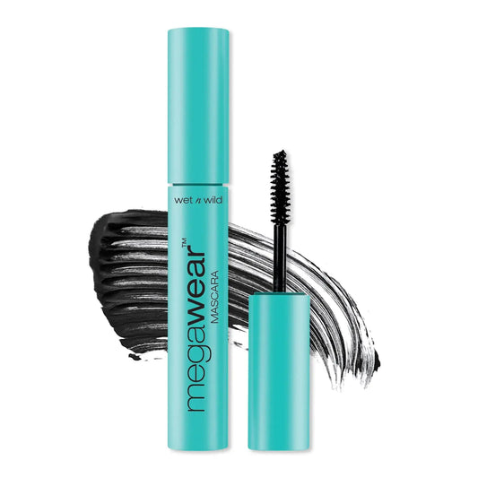 wet n wild Enhance and Define Megawear Mascara, Gentle Gel Volumizing Formula that Promotes Full & Healthy Lashes, Enriched with Soy Protein & Panthenol, Cruelty-Free & Vegan - Black My Store