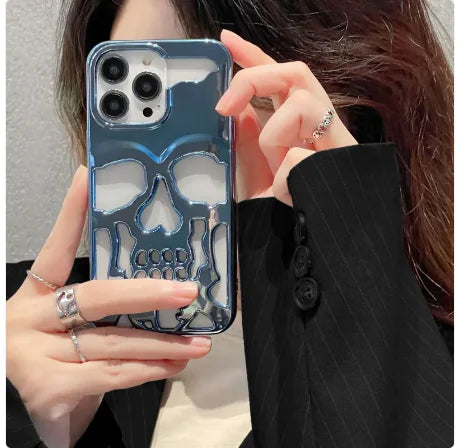 3D Skull Phone Case For I-Phone WEM Support (www.WEM.support)