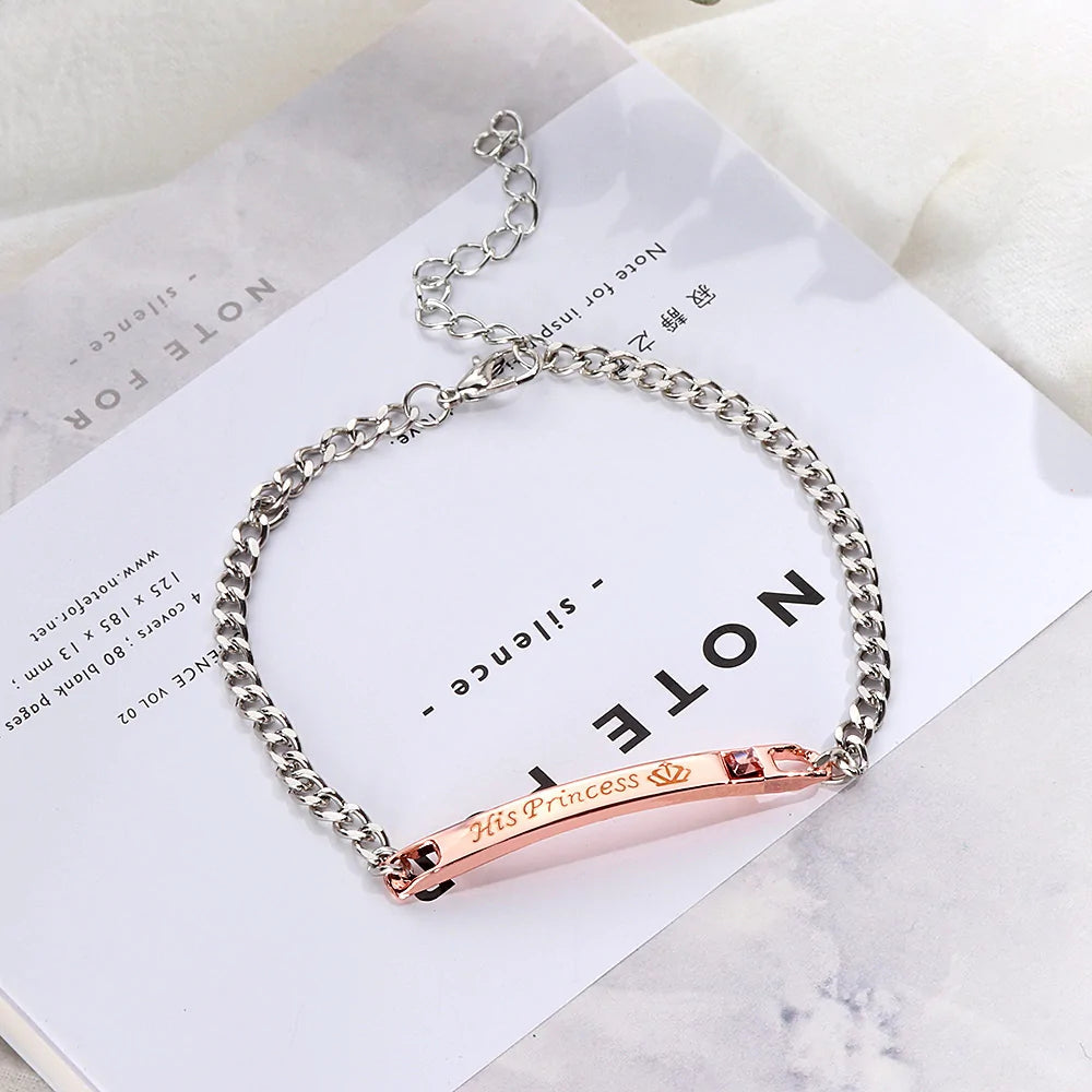 Trendy Lovely Couple Bracelets WEM Support (www.WEM.support)