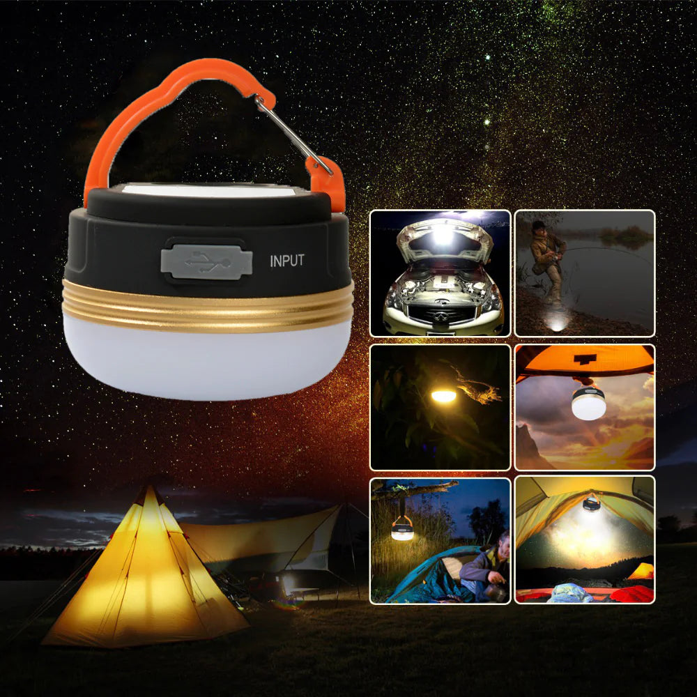 Lanterna de Acampamento LED Recarregável