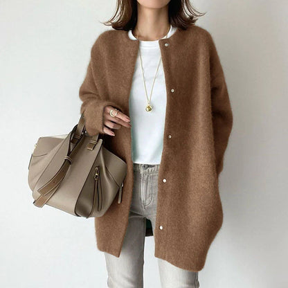 Women's Single-Breasted Cardigan WEM Support (www.WEM.support)