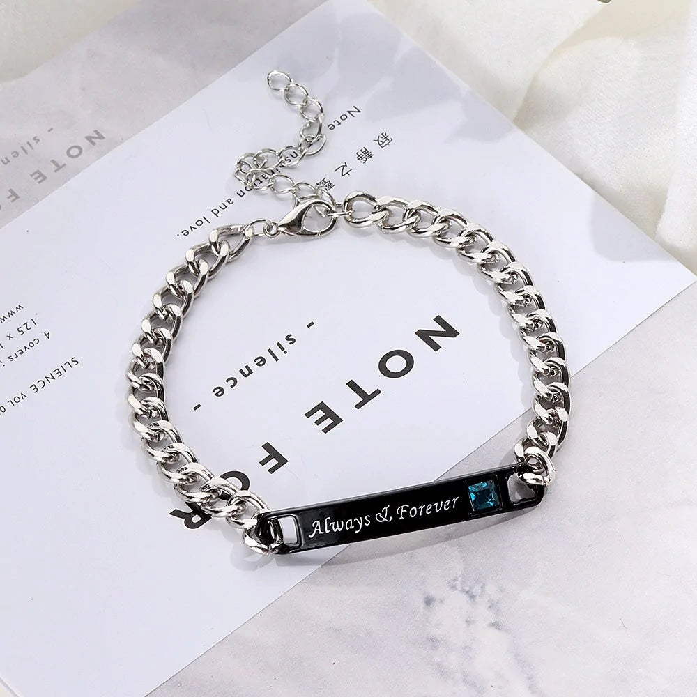 Trendy Lovely Couple Bracelets WEM Support (www.WEM.support)
