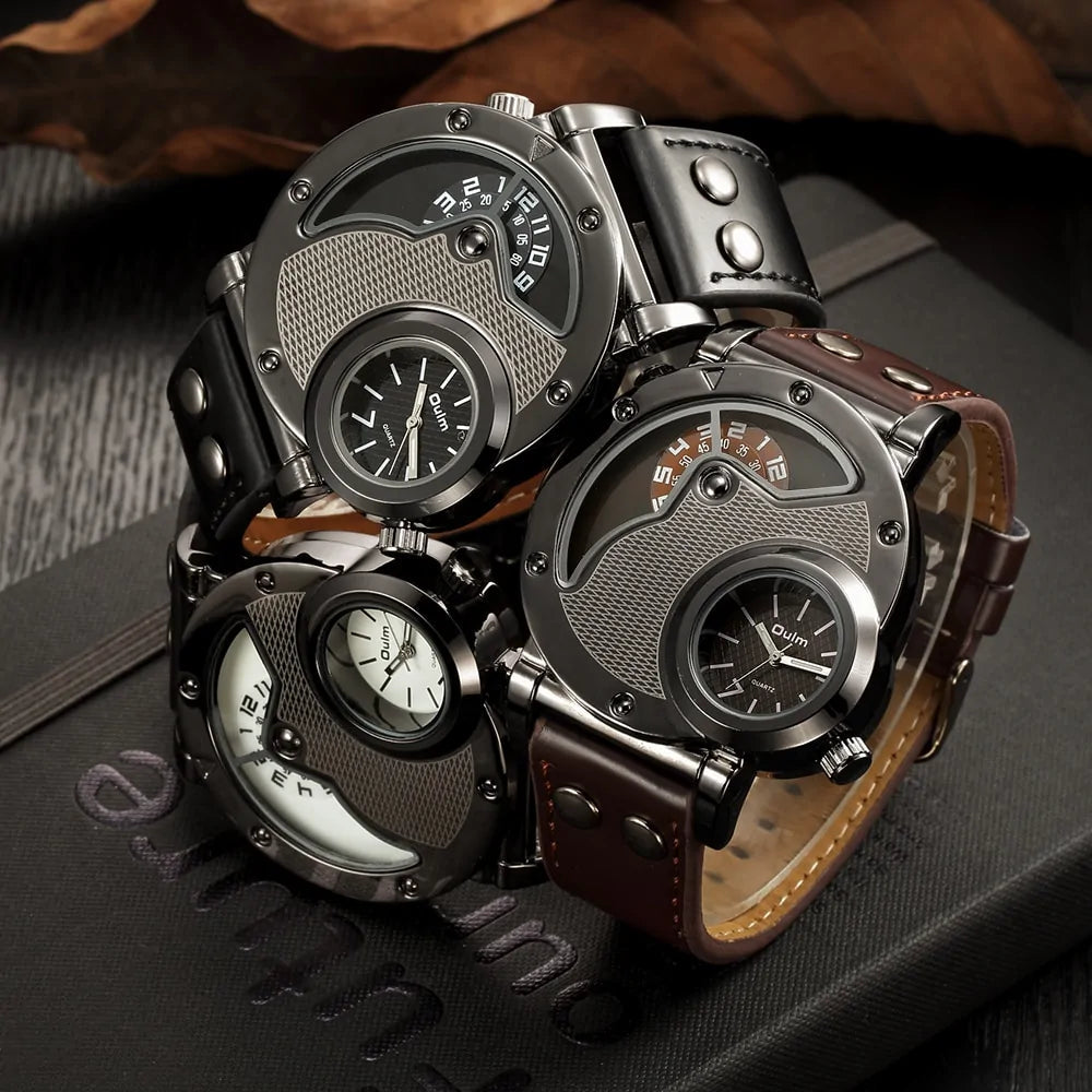 Two Time Zone Sports Wristwatch WEM Support (www.WEM.support)