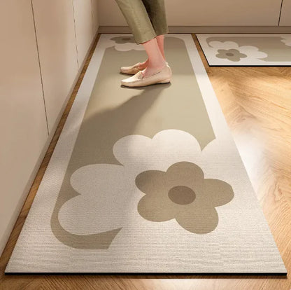 Tapete de Cozinha Absorvente Antiderrapante