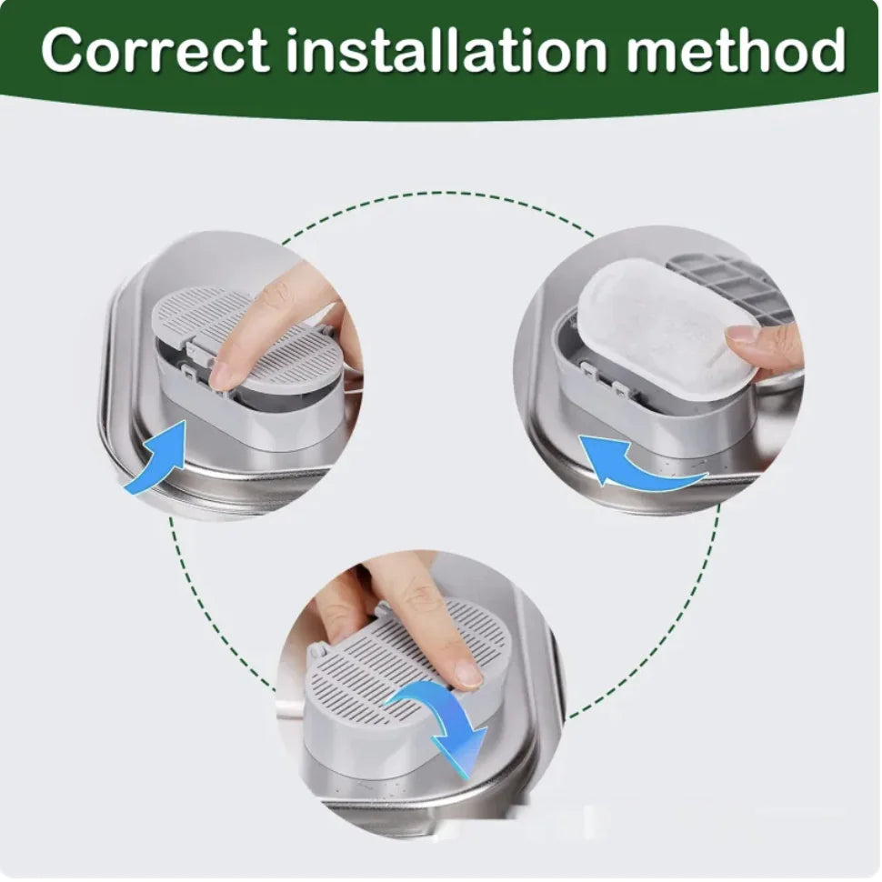 Stainless Steel Pet Water Dispenser Filter