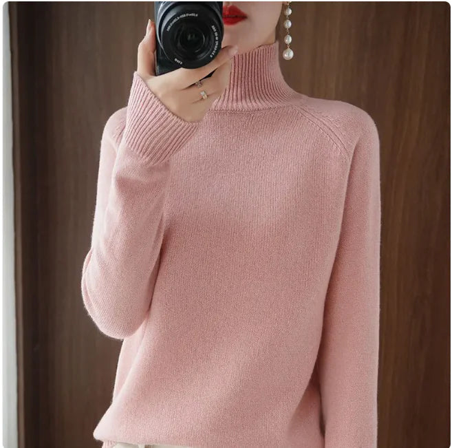 Stand Collar Pullover Sweater WEM Support (www.WEM.support)