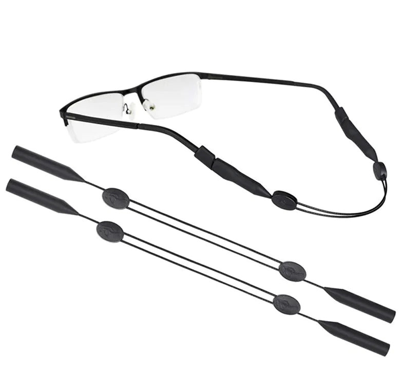 2x Glasses Strap Neck Cord Sports Eyeglasses Band Sunglasses Rope String Holder WEM Support (www.WEM.support)