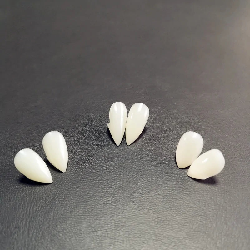 Vampire Teeth Fangs Dentures Props WEM Support (www.WEM.support)