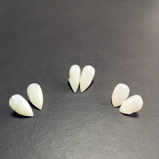 Vampire Teeth Fangs Dentures Props WEM Support (www.WEM.support)