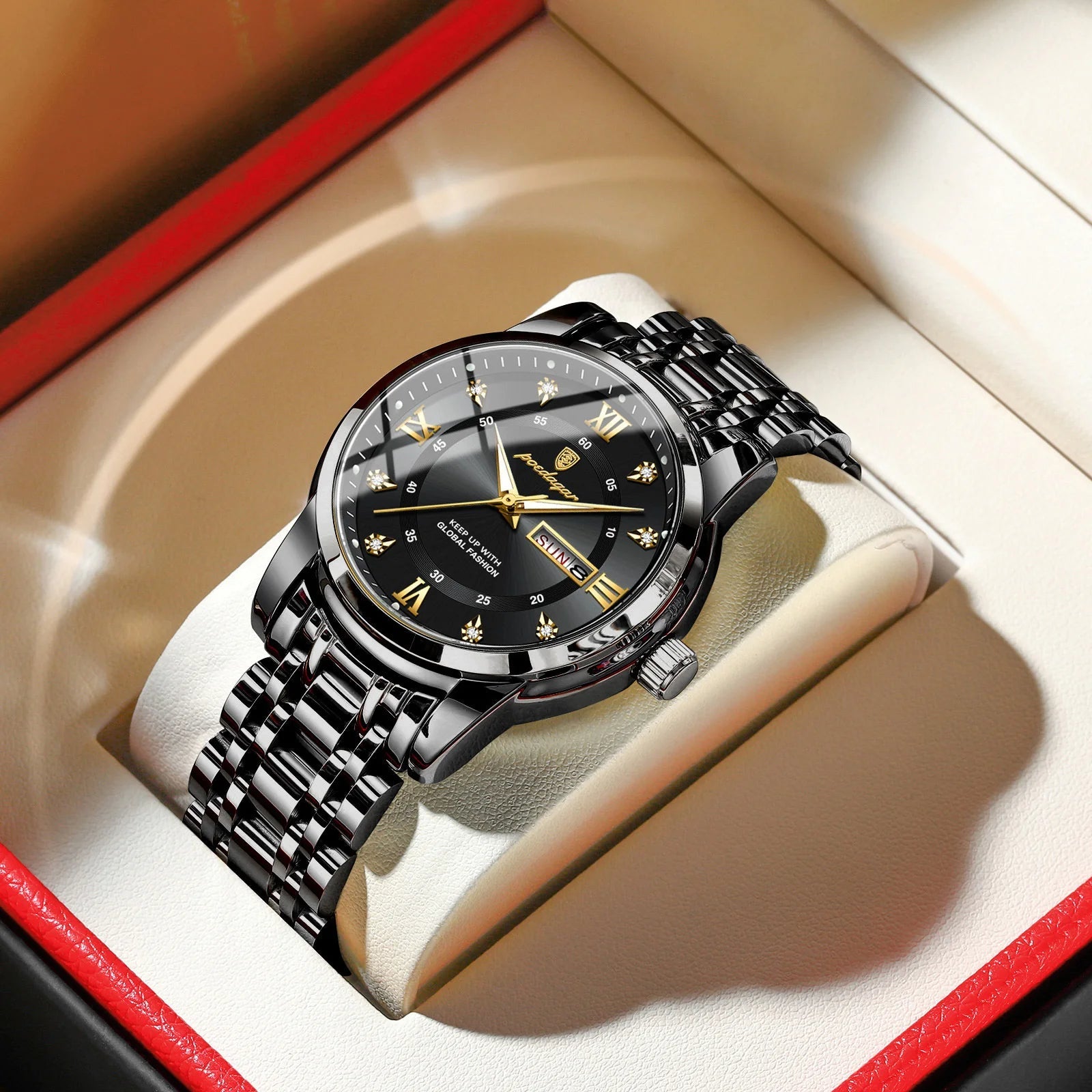 Waterproof Luminous Men's Watch WEM Support (www.WEM.support)