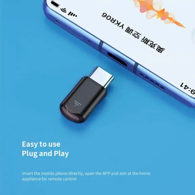 Type-C Micro USB Infrared Transmitter WEM Support (www.WEM.support)