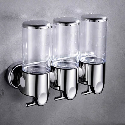 Wall-Mounted Shampoo & Shower Gel Dispenser WEM Support (www.WEM.support)