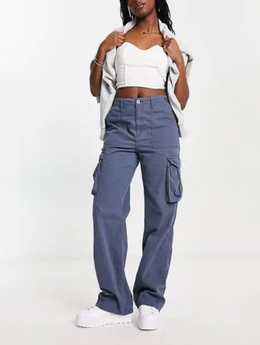 Straight-Leg Cargo Jeans HejK.com Marketplace LLC
