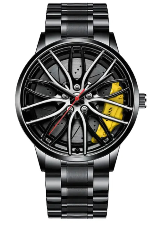 Vacuum Plating Wheel Style Watch WEM Support (www.WEM.support)