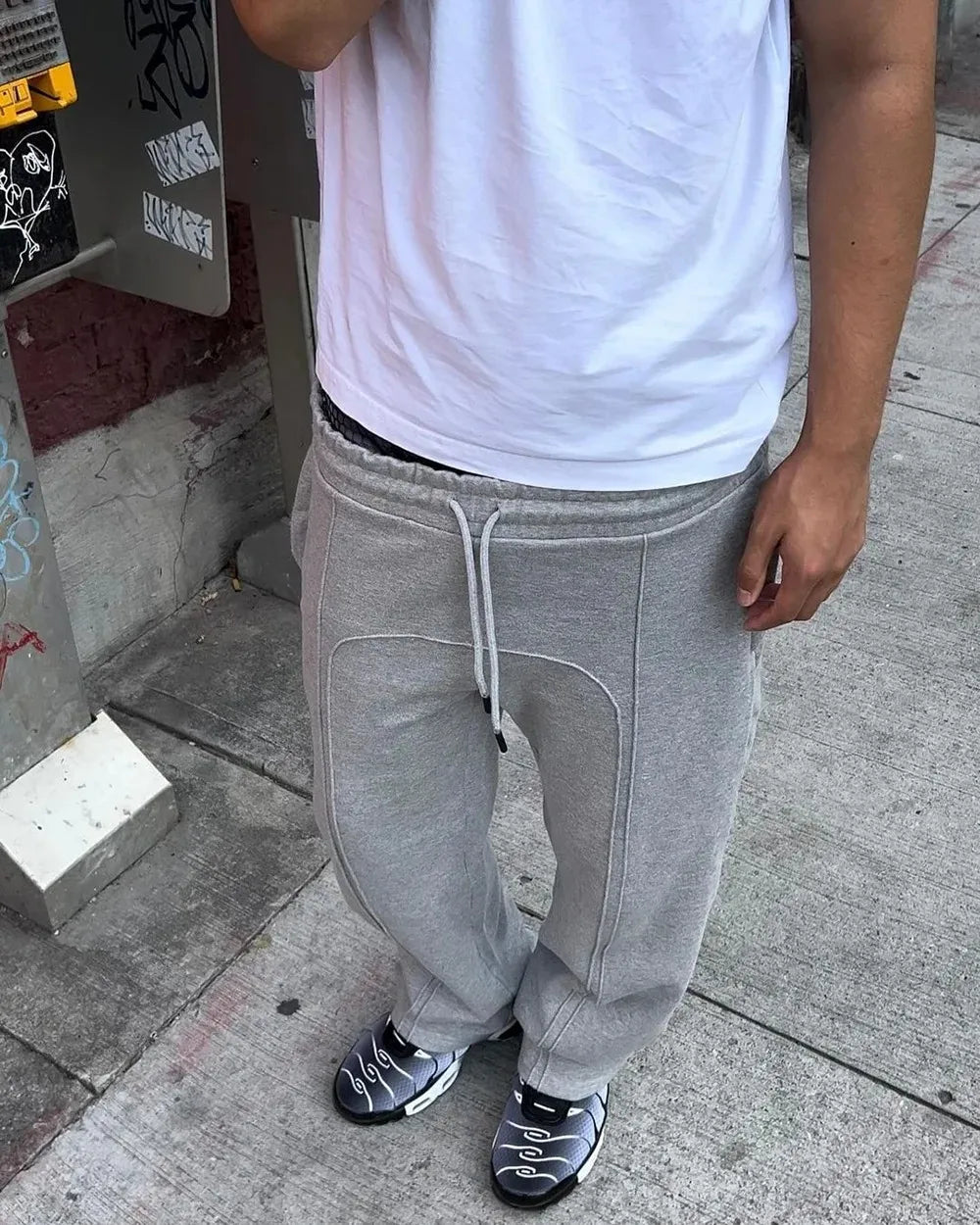 Stretch Rope Sweatpants Casual Trousers WEM Support (www.WEM.support)