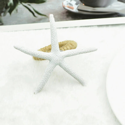 Starfish Napkin Ring Set of 4 HejK.com Marketplace LLC
