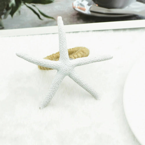 Starfish Napkin Ring Set of 4 HejK.com Marketplace LLC