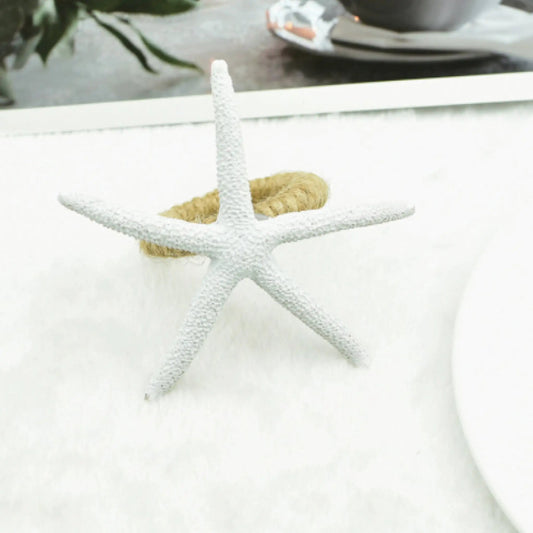 Starfish Napkin Ring Set of 4 HejK.com Marketplace LLC