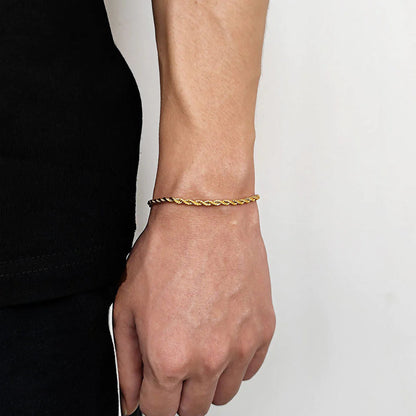 Twist Chain Bracelet HejK.com