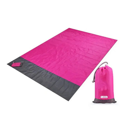 Waterproof Beach Blanket Pocket  The lightweight design makes it ideal for travel, picnics, camping, and more. Whether you're soaking up the sun or enjoying a picnic in the park, this blanket is a must-have accessory. My Store