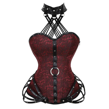 11 Pcs Steel Rib Side Zipper Tight Court Shaper WEM Support (www.WEM.support)