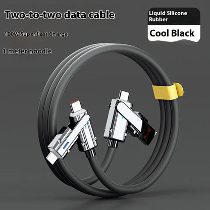 4-in-1 Fast Charging Data Cable WEM Support (www.WEM.support)