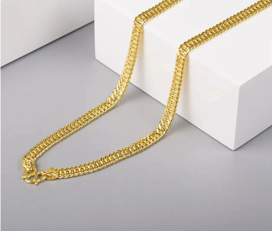 18K Gold-Plated Men's Necklace