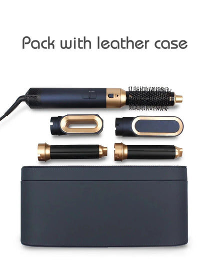 Straight Hair Set With Electric Curler WEM Support (www.WEM.support)