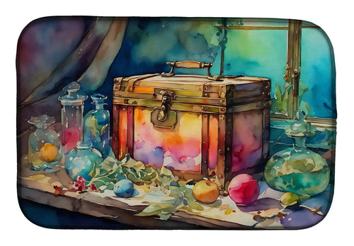 Treasure Chest Dish Drying Mat WEM Support (www.WEM.support)