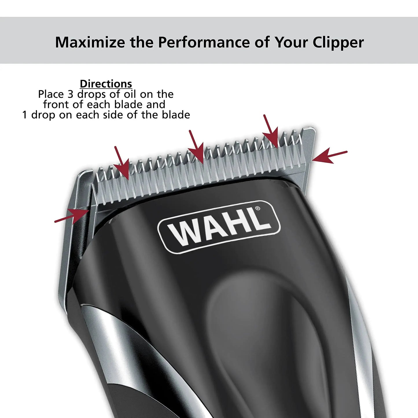 Wahl Premium Hair Clipper Blade Lubricating Oil for Clippers, Trimmers, & Blade Corrosion for Rust Prevention – 4 Fluid Ounces – Model 3310-300A,Wahl Hair Clipper Oil My Store