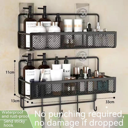 Toilet Storage Punch Free Rack HejK.com