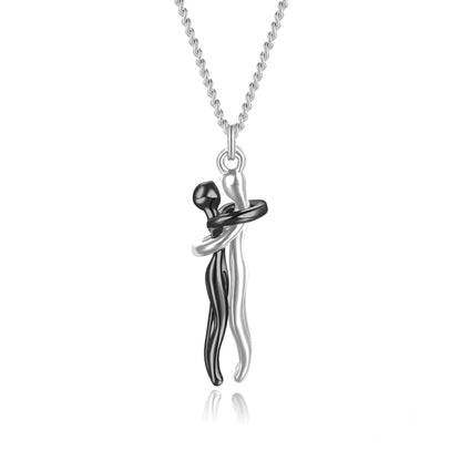 Affectionate Hug Pendant Necklace
