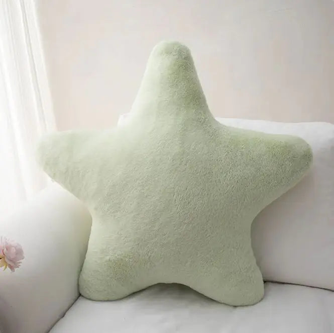 Star Pattern Pillow Super Soft And Cute Plush Pillow WEM Support (www.WEM.support)
