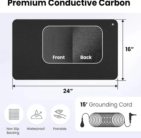 Waterproof Leather Grounding Mat HejK.com Marketplace LLC
