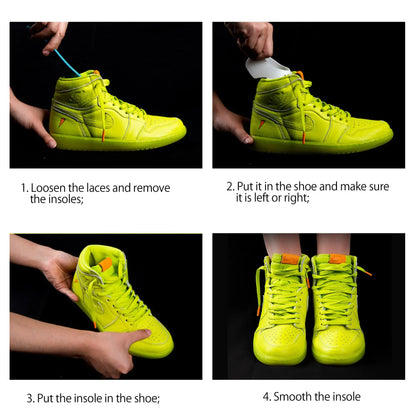 6 Pairs Shoe Boot Crease Preventers, Anti-Wrinkle Shoe Protectors Shoe Guards For Air Jordan Air Force, Shoe Creases Stoppers for Sneaker and Casual Shoes, for Men's US Size 7-12 Shoe Crease Protectors US My Store