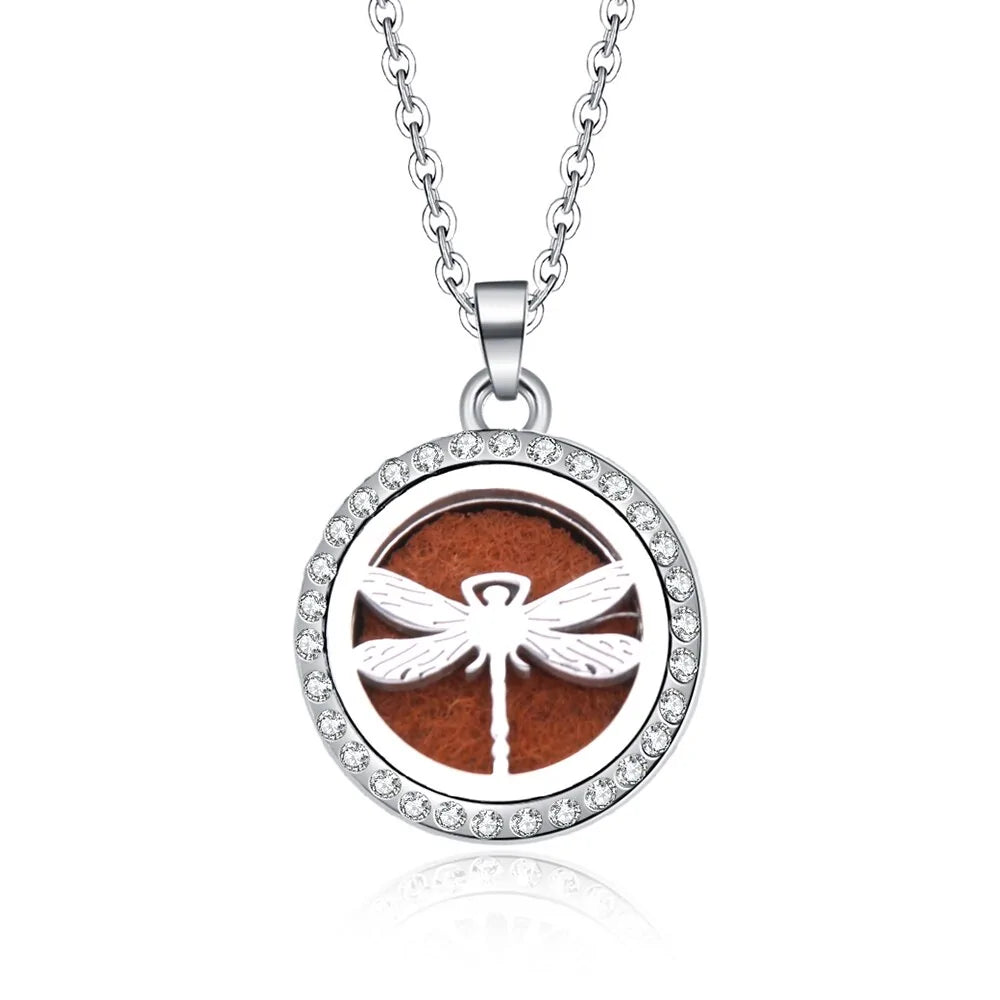 10 Styles Aroma Oil Diffuser Perfume Necklace WEM Support (www.WEM.support)